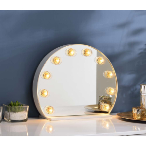 Alma - Accent Mirror - White
