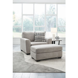 Avenal Park - 2 Pc. - Chair And A Half, Ottoman - Flannel