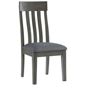 Hallanden - Dining UPH Side Chair (Set of 2) - Black / Gray