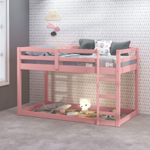 Gaston II - Twin Loft Bed - Pink