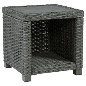 Elite Park - Square End Table - Gray
