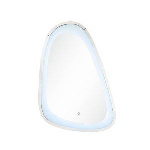 Noralie - 46## Accent Mirror With LED - Mirrored & Faux Diamonds
