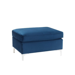 Jaszira - Modular Ottoman - Blue Velvet