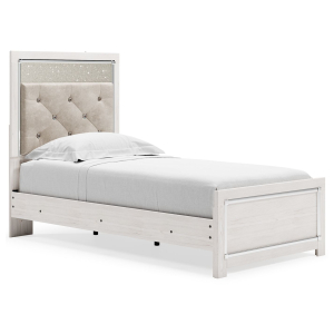 Altyra - Twin Panel Bed - White