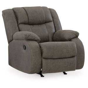 First Base - Rocker Recliner - Gunmetal
