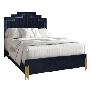 Empire - 6/6 Eastern King Bed - Black