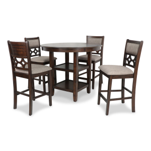 Mitchell - 5 Piece Counter Dining Set - Cherry