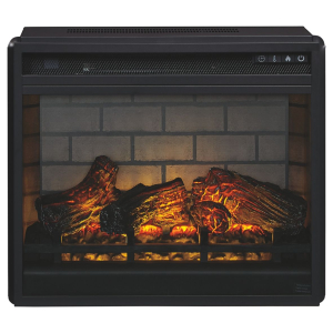 Entertainment Accessories - Fireplace Insert Infrared - Black
