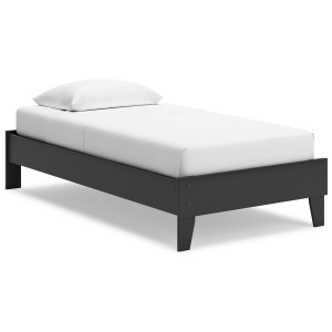 Socalle - Twin Platform Bed - Black