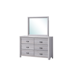 Adelaide - Dresser & Mirror - Drift Wood
