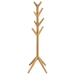 Margaret - Solid Wood Coat Rack Clothing Hanger - Natural Oak