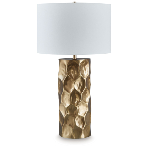 Marshawn - Metal Table Lamp - Gold Finish