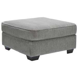 Altari - Oversized Accent Ottoman - Alloy