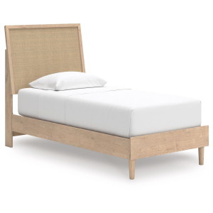Cielden - Twin Panel Bed - Two-Tone