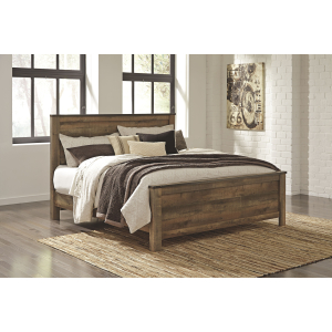 Trinell - King Panel Bed - Brown