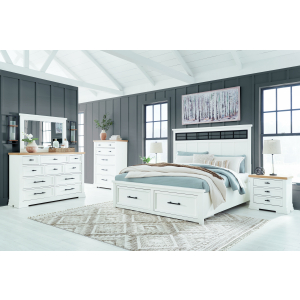 Ashbryn 6pc Queen Panel Storage Bedroom Set