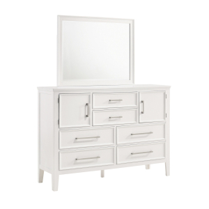 Andover - Mirror - White