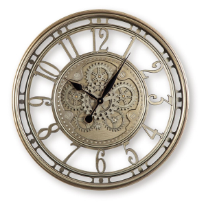 Gilover - Wall Clock - Champagne Finish