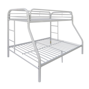 Tritan - Twin Over Full Bunk Bed - White