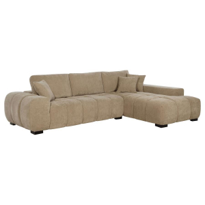 Octavia - Upholstered Sectional Chaise Sofa - Camel