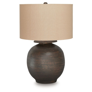 Carlenbury - Metal Table Lamp - Antique Brown