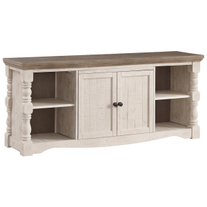 Havalance - Extra Large TV Stand - 2 Doors - Brown / Beige