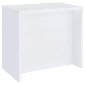 Topanga - Engineered Wood Freestanding Home Bar - White