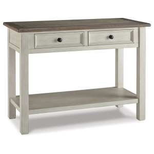 Bolanburg - Sofa Table - White / Brown / Beige