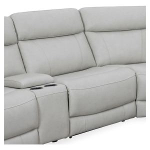 Calgary - Power Armless Recliner P2 - Stone