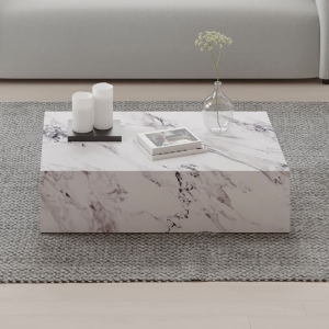 Fritzy - 48## Coffee Table - Engineered Stone