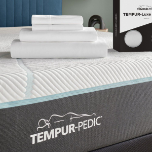 Linens - Tempur Luxe Egyptian Cotton Sheet Set - White - Full