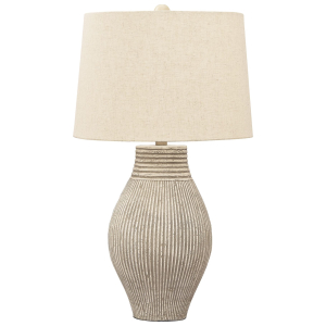 Layal - Paper Table Lamp  - Beige