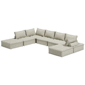 Bales - 7-Piece Modular Seating - Taupe