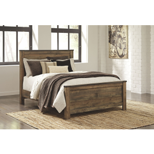 Trinell - Queen Panel Bed - Brown