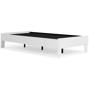 Piperton - Twin Platform Bed - White