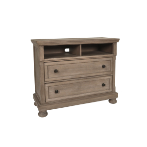 Allegra - Media Console - Pewter