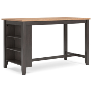 Gesthaven - Rectangular Dining Room Counter Table - Natural / Brown