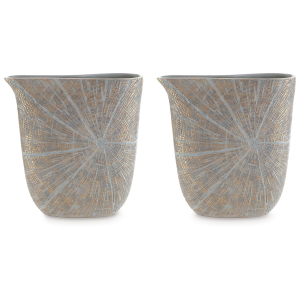 Ardenley - Vase (Set of 2) - Antique Gold Finish 14.63##
