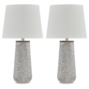 Chaston - Metal Table Lamp (Set of 2) - Antique White
