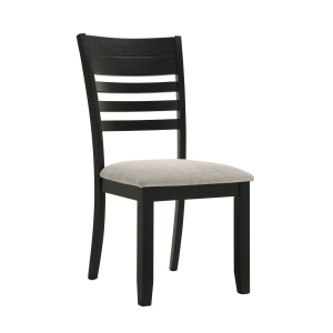 Folio - Side Chair (Set of 2) - Black / Gray