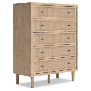 Cielden - Five Drawer Wide Chest - Two-Tone