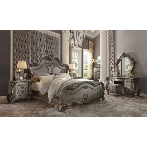 Versailles - Queen Bed - Antique Platinum