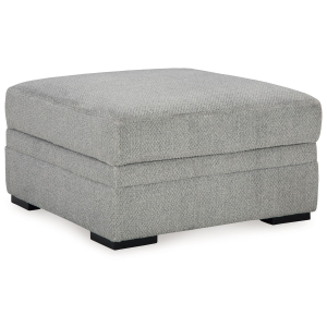 Casselbury - Ottoman With Storage - Cement