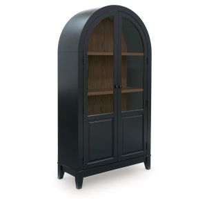 Dagandale - Accent Cabinet - Black / Natural