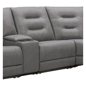 Caldwell - Power Armless Recliner - Tahoe Charcoal
