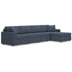 Modmax - 4-Piece Sectional With Raf Corner Chaise - Ink