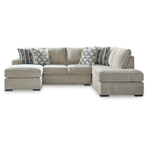 Calnita - 2-Piece Sectional With Raf Corner Chaise - Sisal