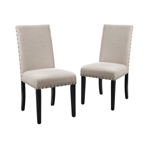 Crispin - Dining Chair (Set of 2) - Natural Beige
