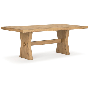 Galliden - Rectangular Dining Room Table - Light Brown