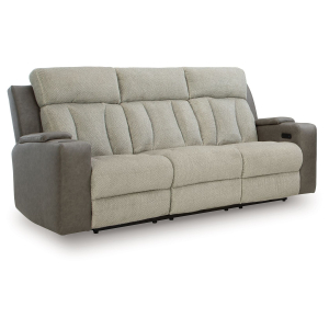WhipLash - Power Reclining Sofa With Adj Headrest - Sisal